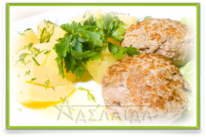 Photo recipe for stuffed potatoes