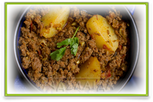 Photo of potatoes and minced meat dishes